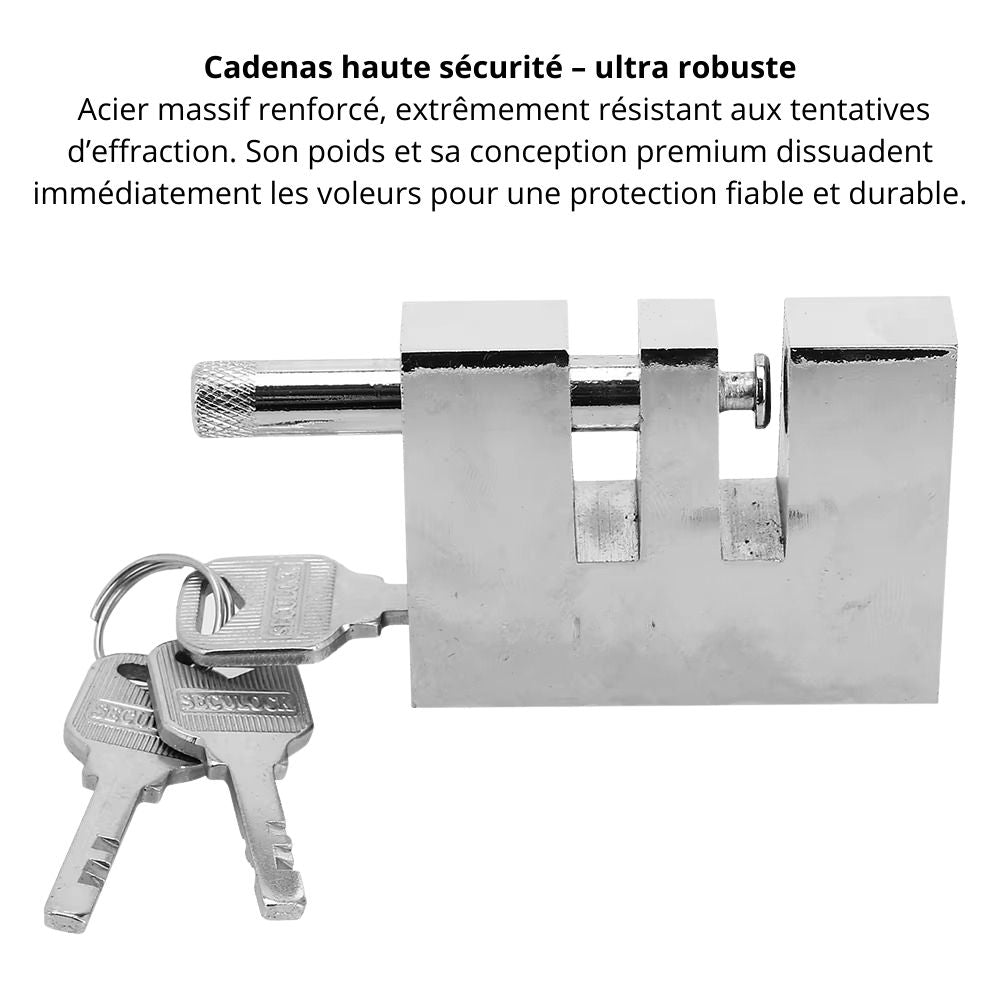 Bloque Pédale Haute Sécurité : L'Immobilisation Mécanique en Acier Inoxydable