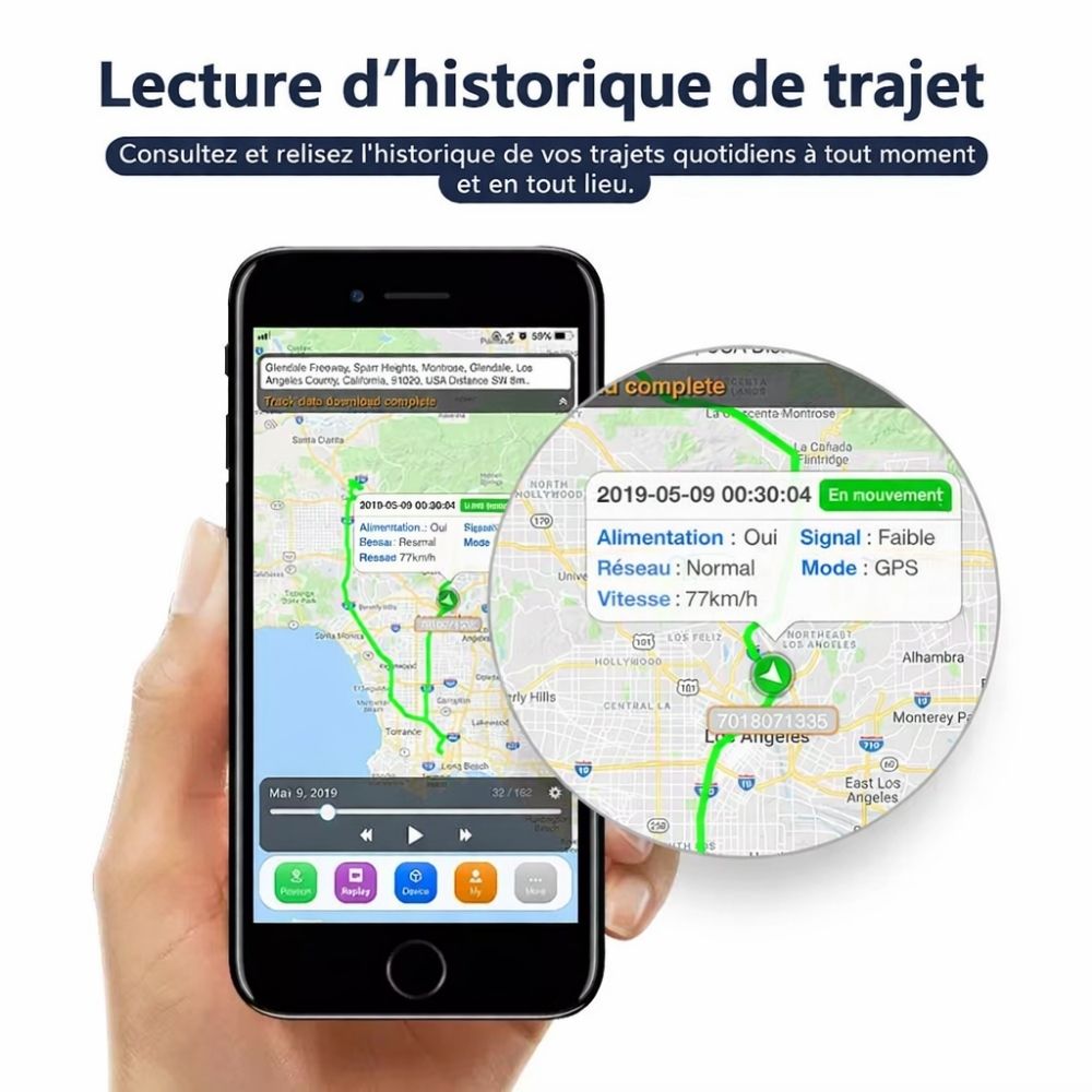 Traceur Antivol pour Voiture 4G : Localisation Précise et Visibilité sans Abonnement