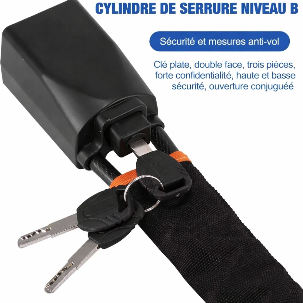 Canne Antivol Voiture : La Protection par Câble Blindé Haute Résistance