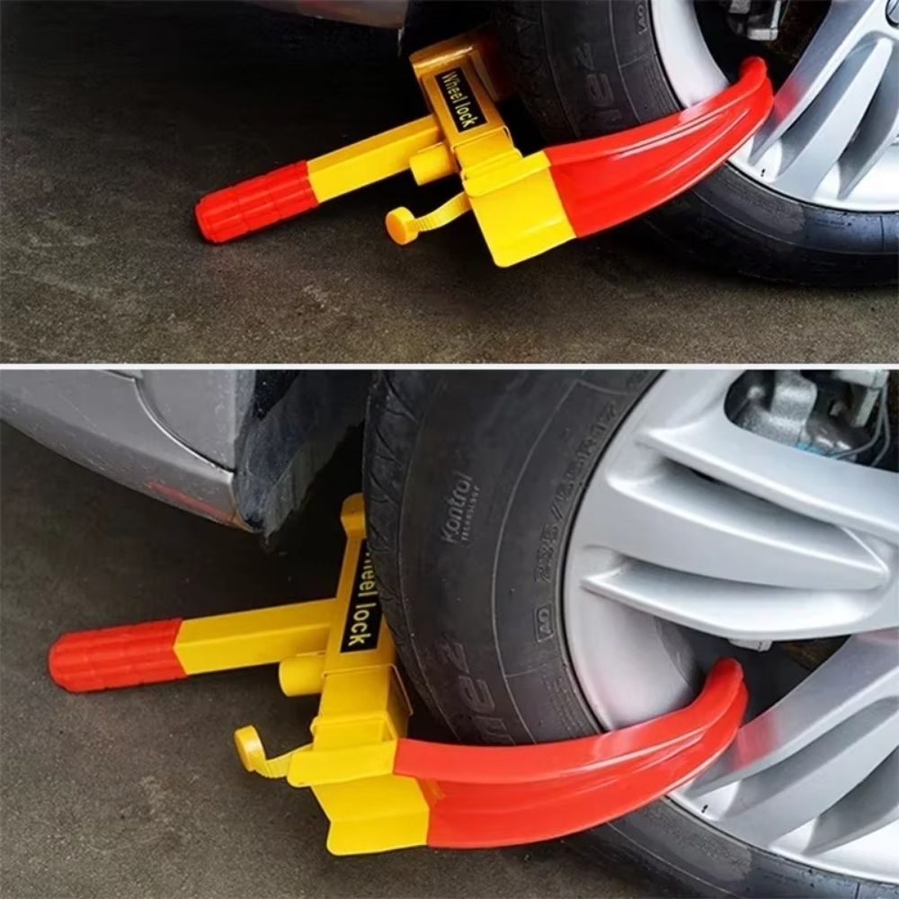 Sabot de Roue Haute Sécurité : L'Immobilisation Physique par Verrouillage d'Acier